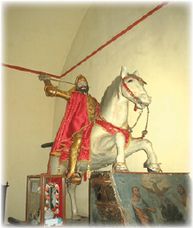 Santiago &ldquo;mata indios&rdquo; Santa Mar&iacute;a Chiconautla.